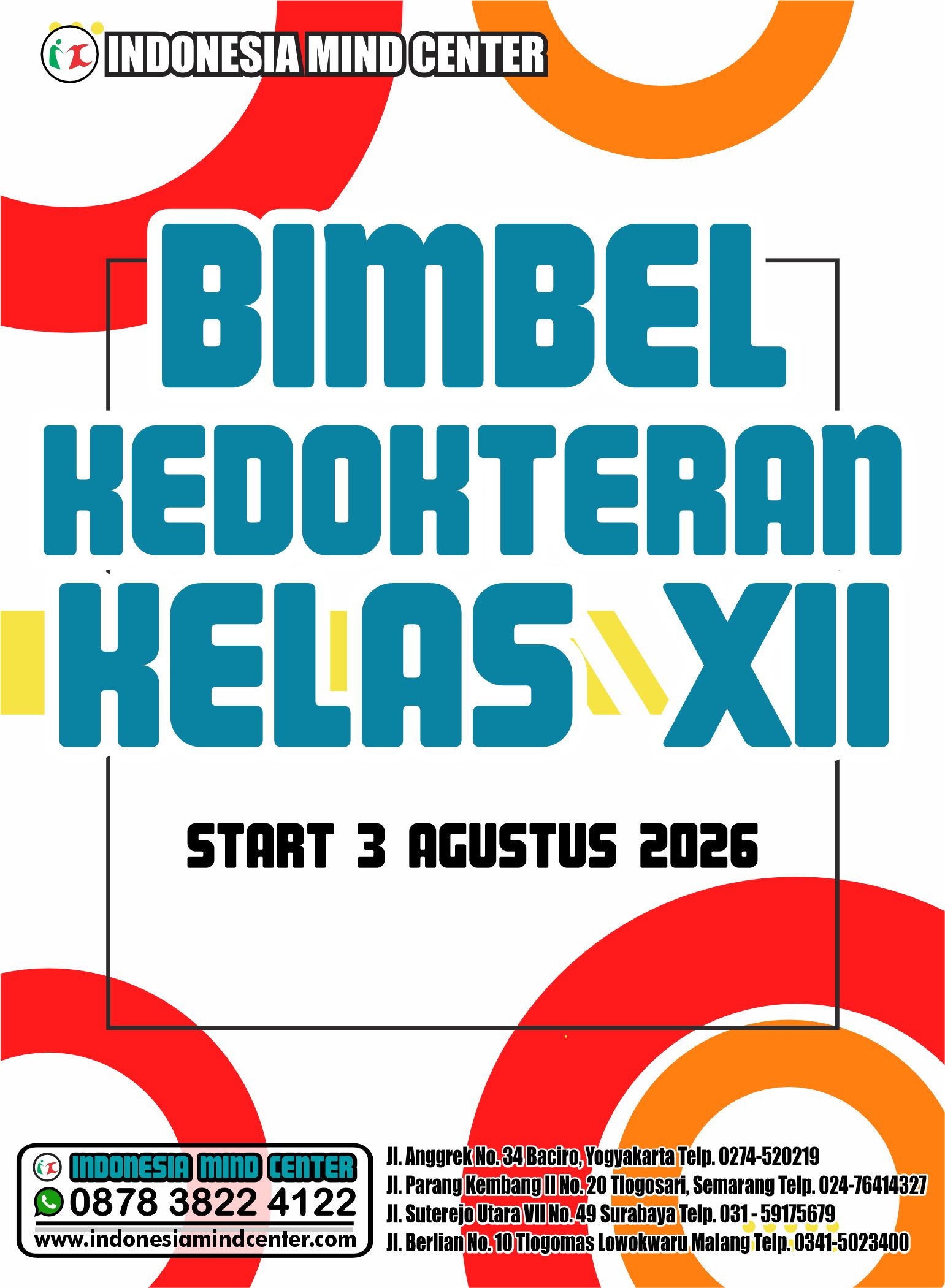 BIMBEL KEDOKTERAN 2027 JAMINAN