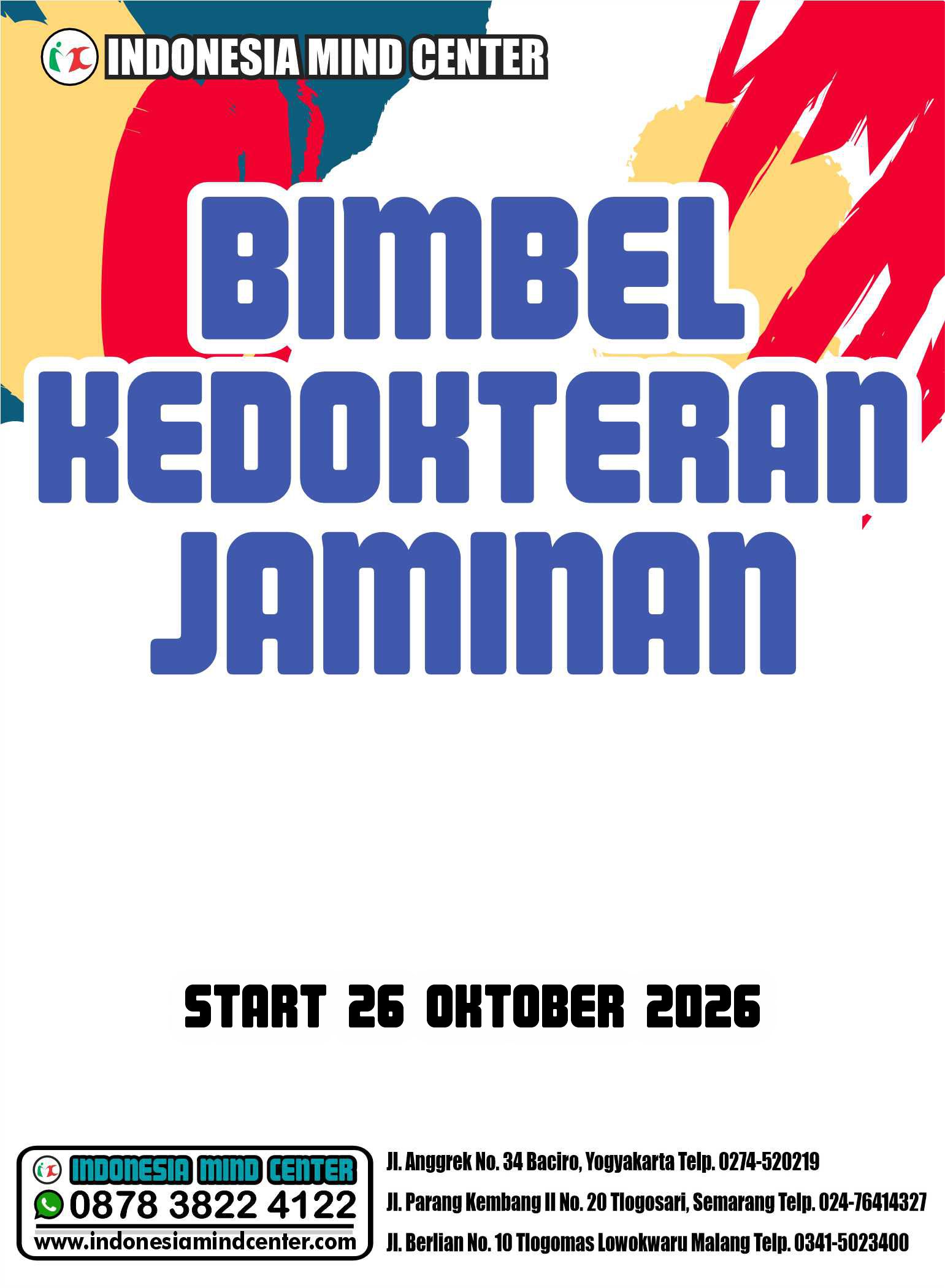 BIMBEL KEDOKTERAN 2027 JAMINAN